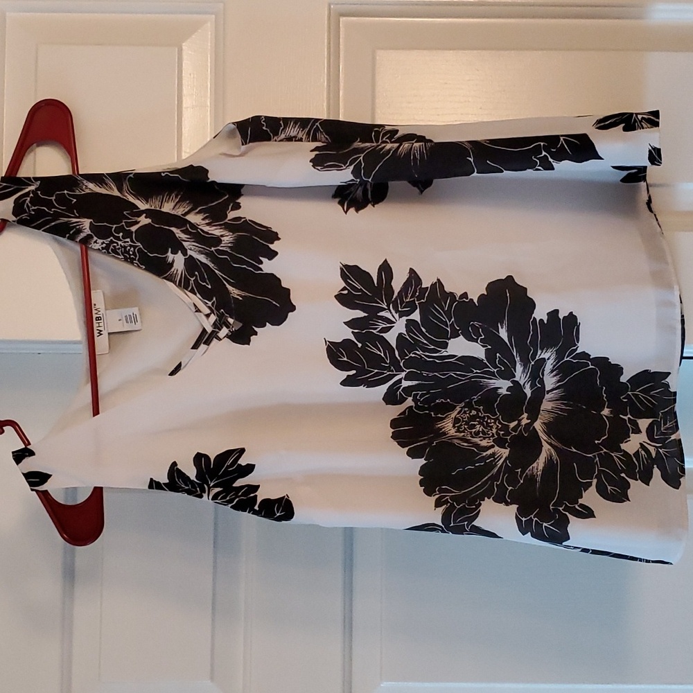 WHBM size S sleeveless blouse